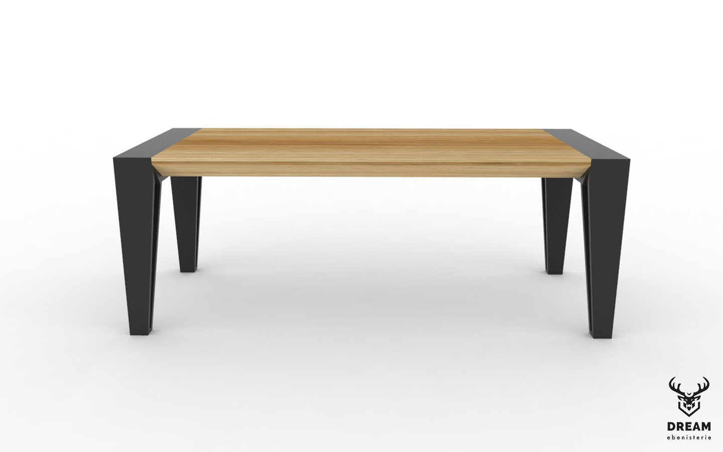table-1887-industrielle-chene-metal-noire
